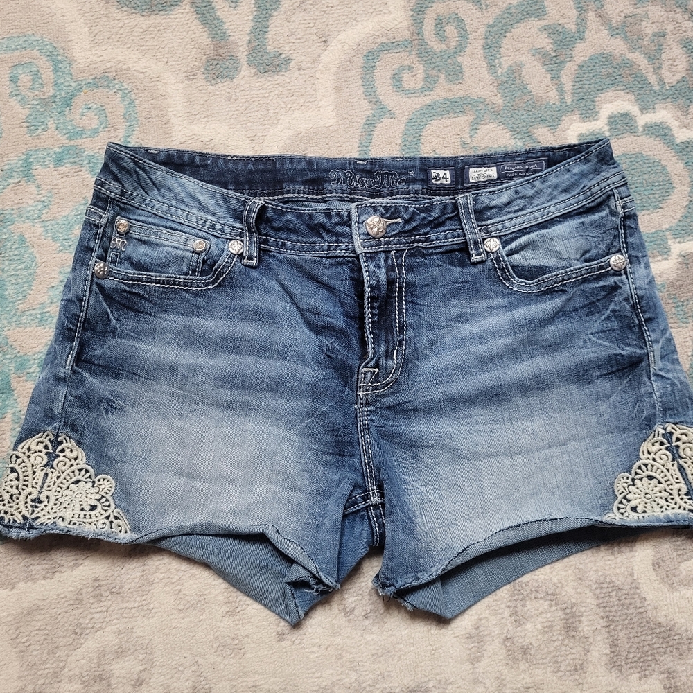 Miss Me Jeans Denim Shorts